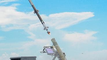 The DRDO Very Short Range Air Defence System (VSHORADS), a Man Portable Air Defence System (MANPADS).