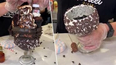 Multi-layered dessert