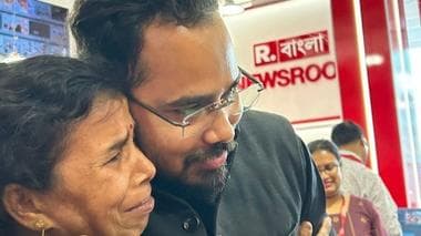 Republic Reporter Santu Pan has emotional reunion with mother