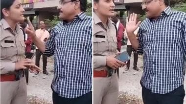 Dispute between traffic lady SI and automobile businessman