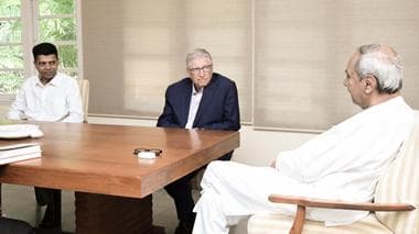 Bill Gates meets Odisha CM Naveen Patnaik
