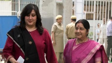 BREAKING: BJP Likely to Field Ex-MEA Sushma Swaraj's Daughter From Delhi In Lok Sabha Polls