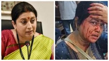 Smriti Irani Reacts to Attack on BJP Leader Saraswati Sarkar by TMC Goons