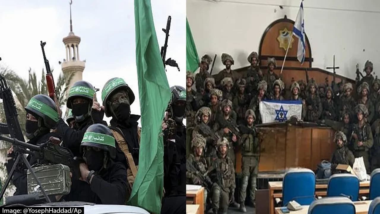 IDF captures Hamas' parliament in Gaza City- Republic World