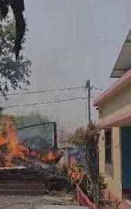 Arson at Tarabari Police Station in Bihar's Araria